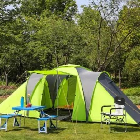 Tente 3 Chambres, Petit Camping Familial Vue Mer Плестен-ле-Грев Экстерьер фото