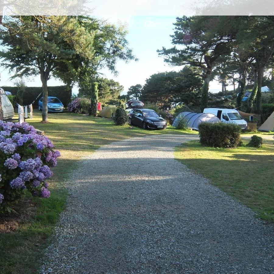Tente 3 Chambres, Petit Camping Familial Vue Mer Плестен-ле-Грев Экстерьер фото